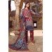 Maroon Lawn Indian Suit Punjabi Cotton Salwar Kameez